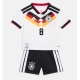 Billige Fotballdrakt Tyskland Leon Goretzka #8 Replika Hjemmedraktsett Barn VM 2026 Kortermet (med bukser)